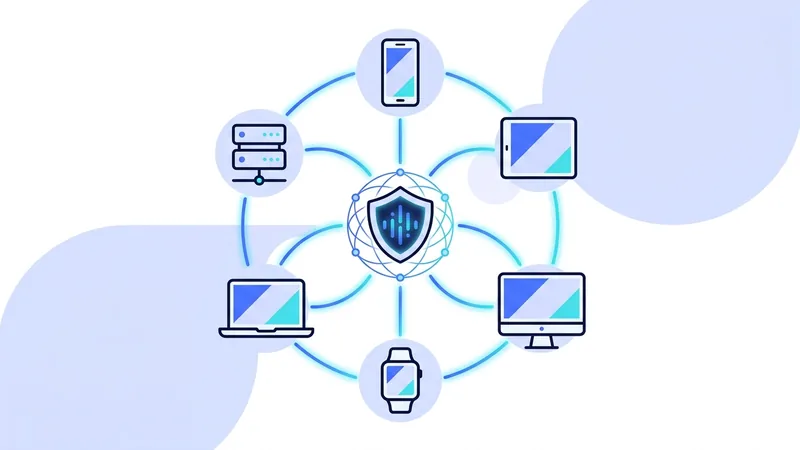 Several devices connected to one shield hub on vpn.now