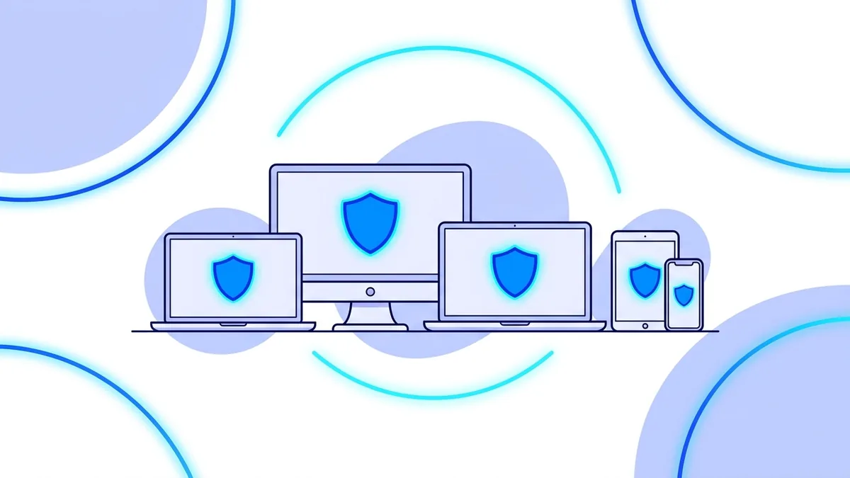 Laptop, phone, and tablet all connected through vpn.now